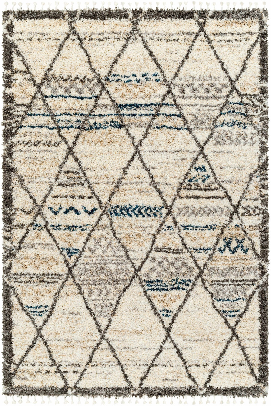 Gomez Bohemian Style Beige Area Rug - The Rug Decor