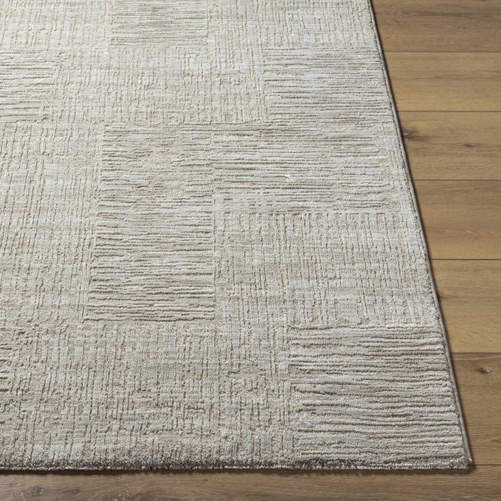 Goren Contemporary Geometric Design Beige Rug - The Rug Decor