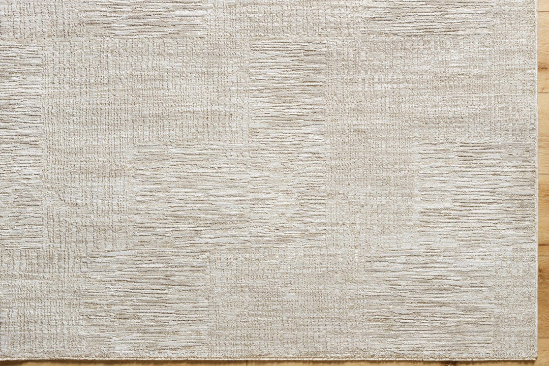 Goren Contemporary Geometric Design Beige Rug - The Rug Decor