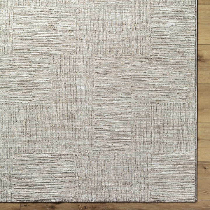 Goren Contemporary Geometric Design Beige Rug - The Rug Decor