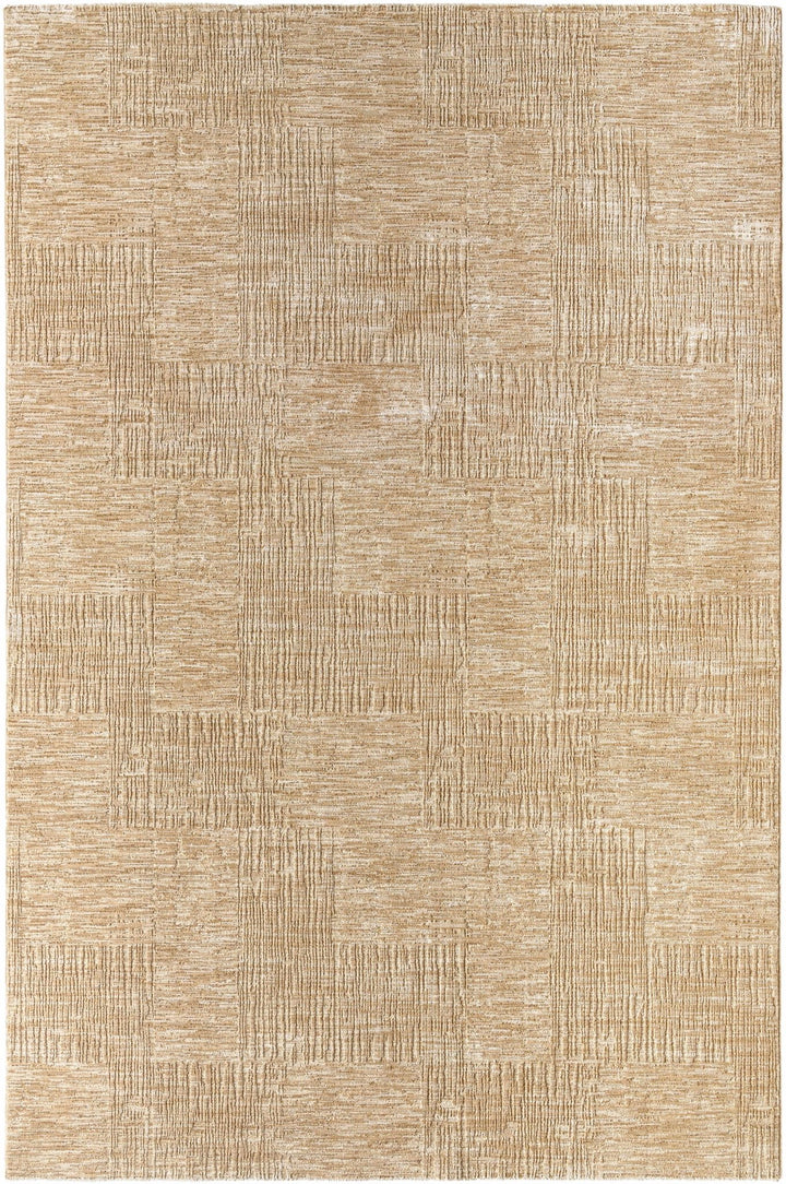 Goren Tan Contemporary Style Area Rug - The Rug Decor
