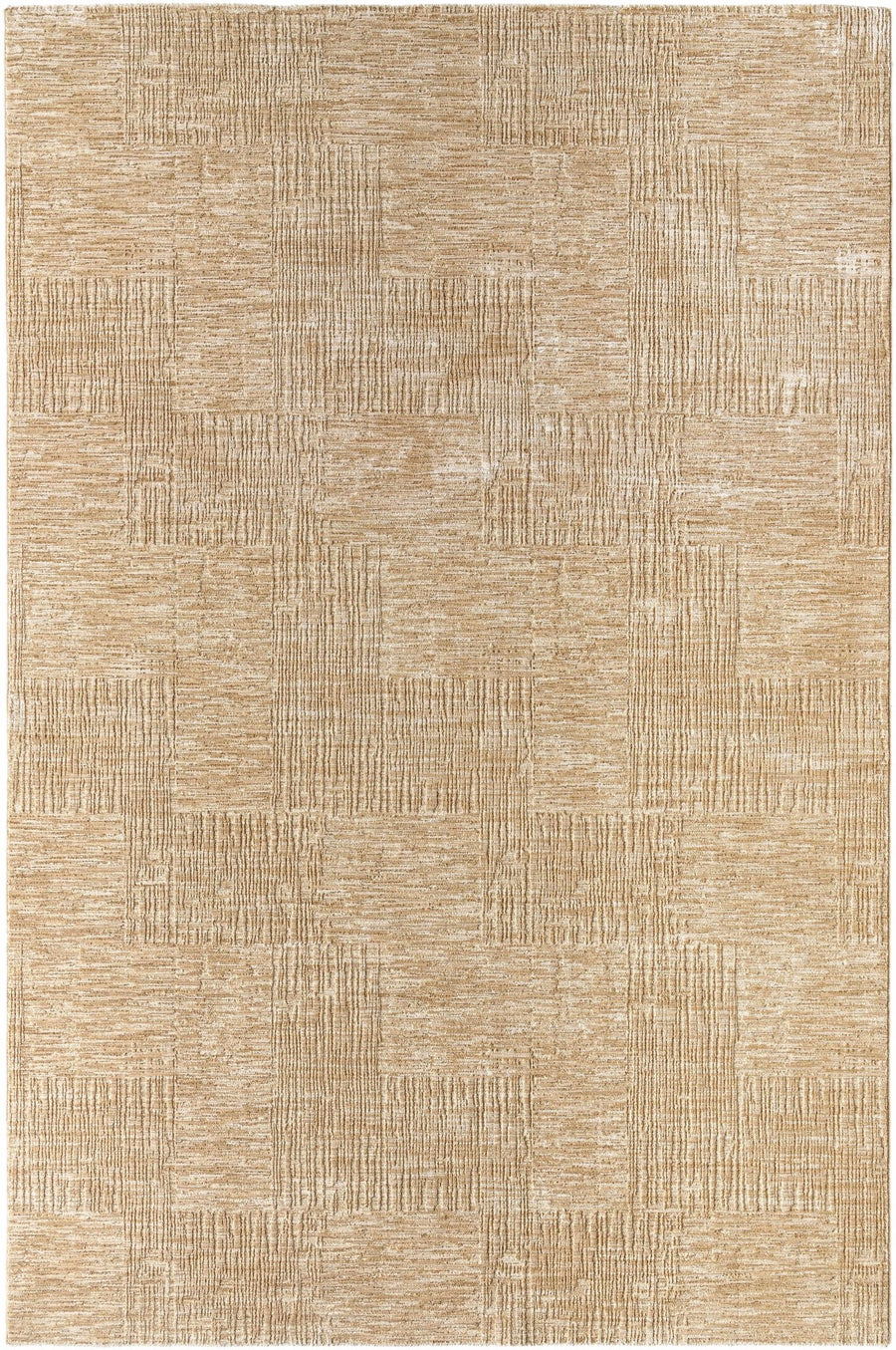 Goren Tan Contemporary Style Area Rug - The Rug Decor