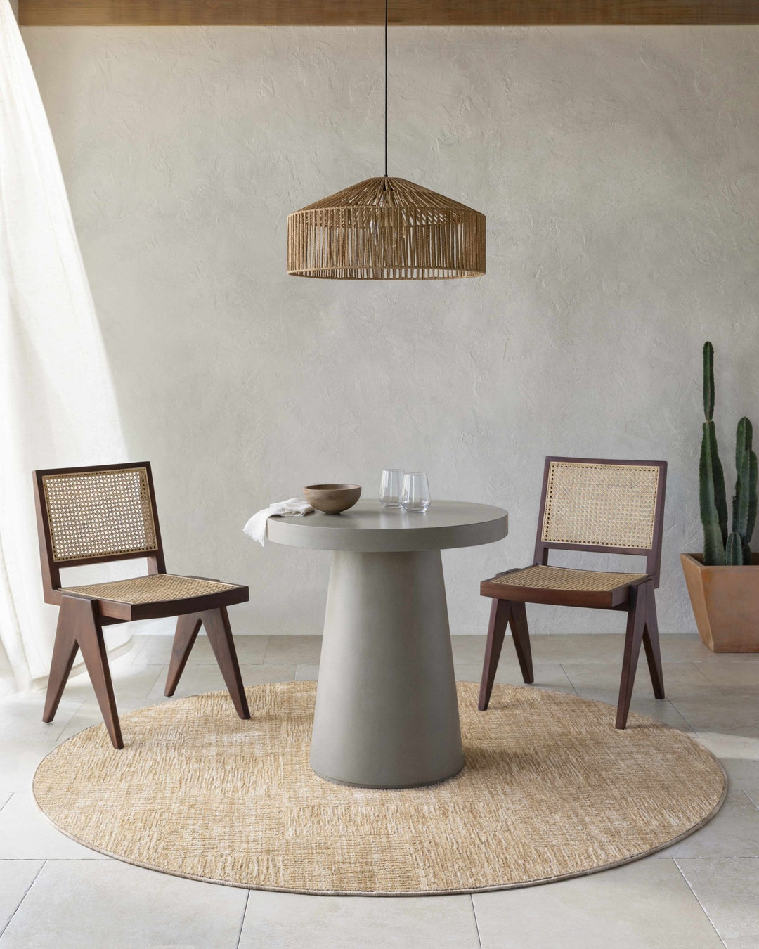 Goren Tan Contemporary Style Area Rug - The Rug Decor