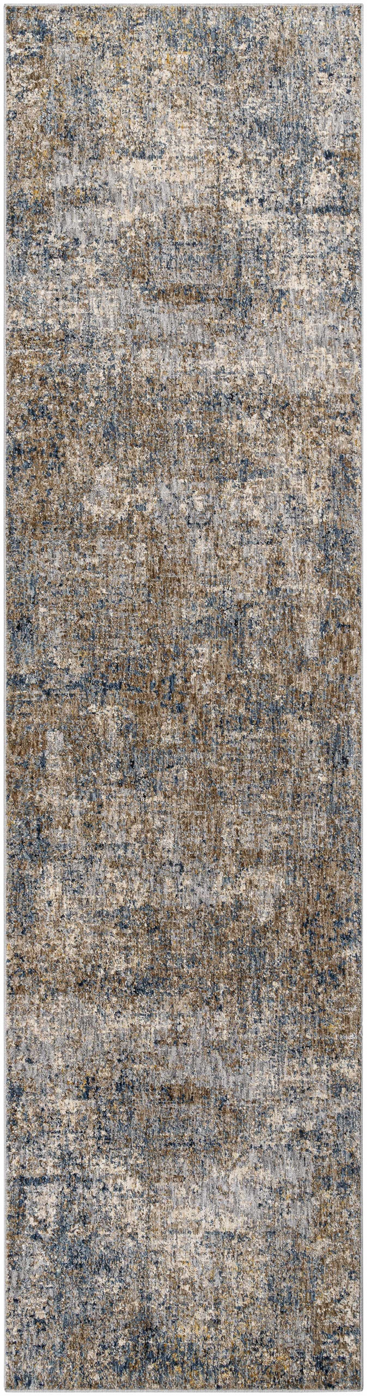 Gorokan Brown And Gray Modern Abstract Design Area Rug