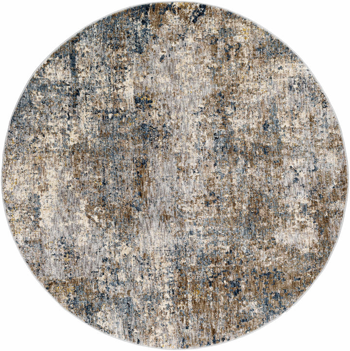 Gorokan Brown And Gray Modern Abstract Design Area Rug