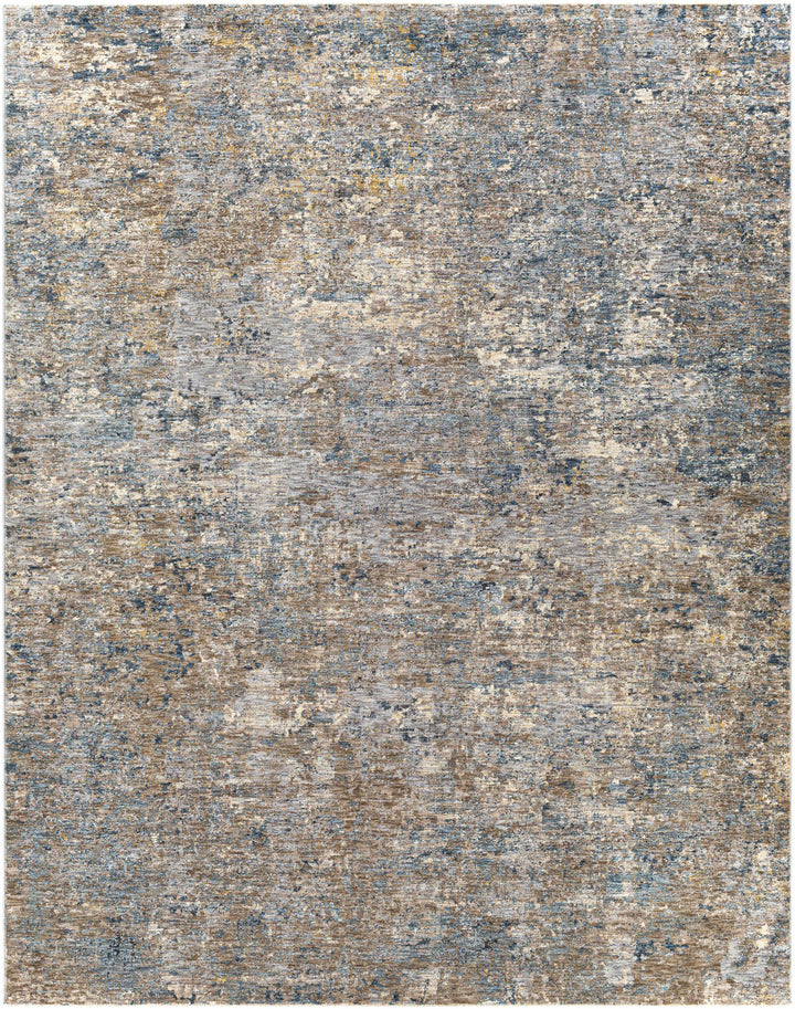 Gorokan Brown And Gray Modern Abstract Design Area Rug