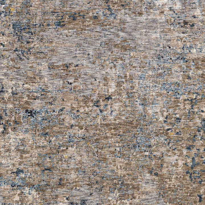 Gorokan Brown And Gray Modern Abstract Design Area Rug