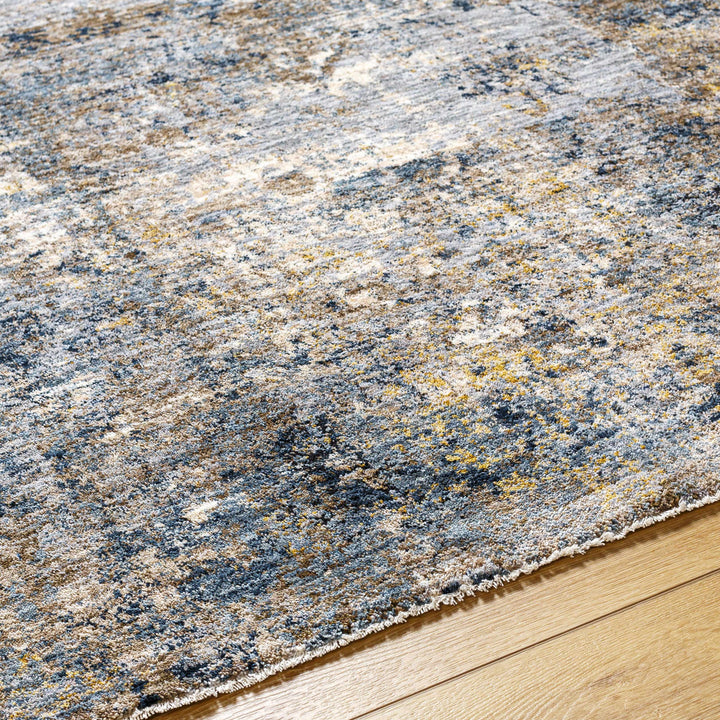 Gorokan Brown And Gray Modern Abstract Design Area Rug