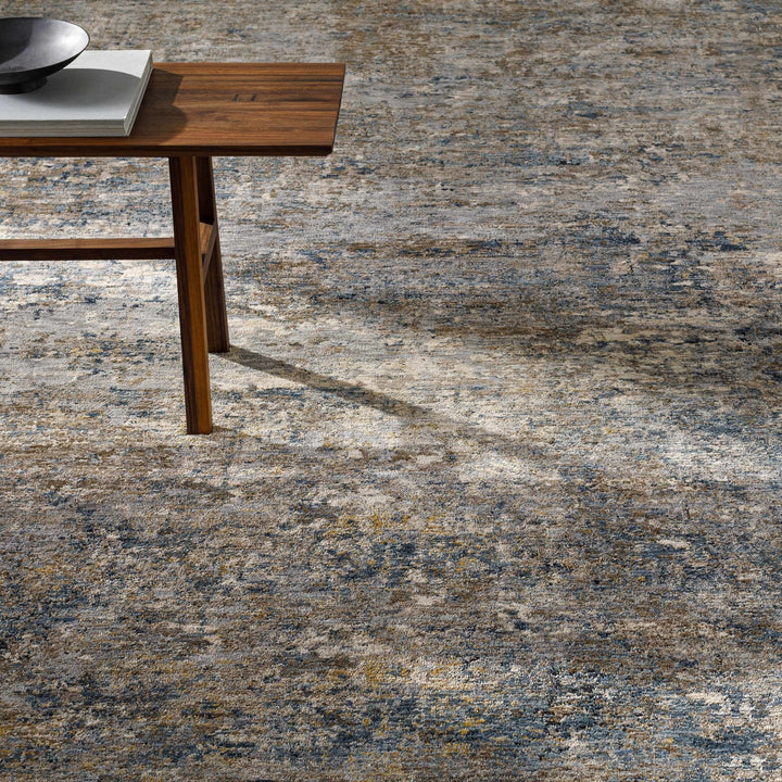 Gorokan Brown And Gray Modern Abstract Design Area Rug - The Rug Decor