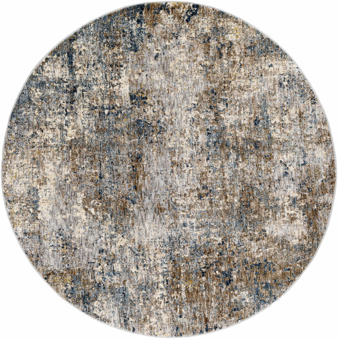 Gorokan Brown And Gray Modern Abstract Design Area Rug - The Rug Decor