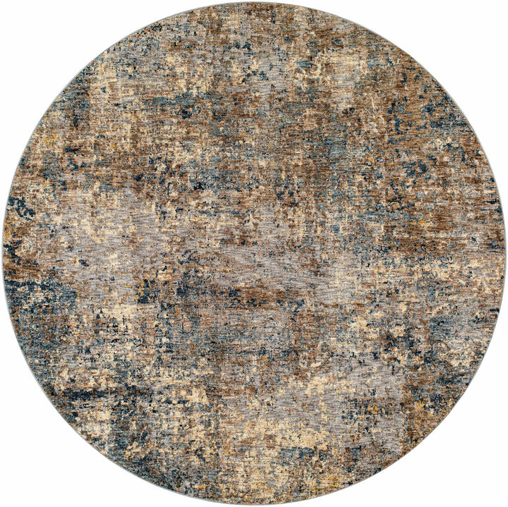 Gorokan Brown And Gray Modern Abstract Design Area Rug - The Rug Decor