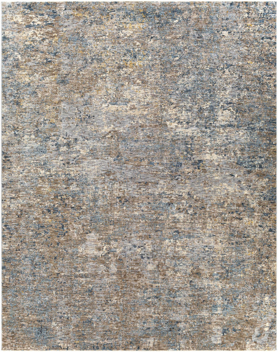 Gorokan Brown And Gray Modern Abstract Design Area Rug - The Rug Decor
