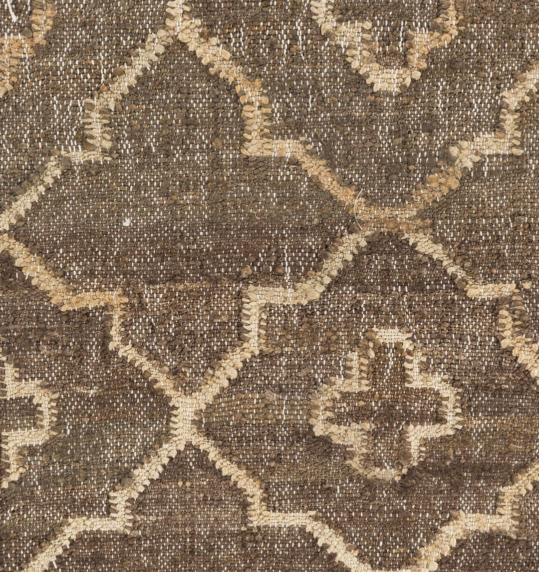 Gotebo Modern Style Brown And Beige Hand Woven Area Rug