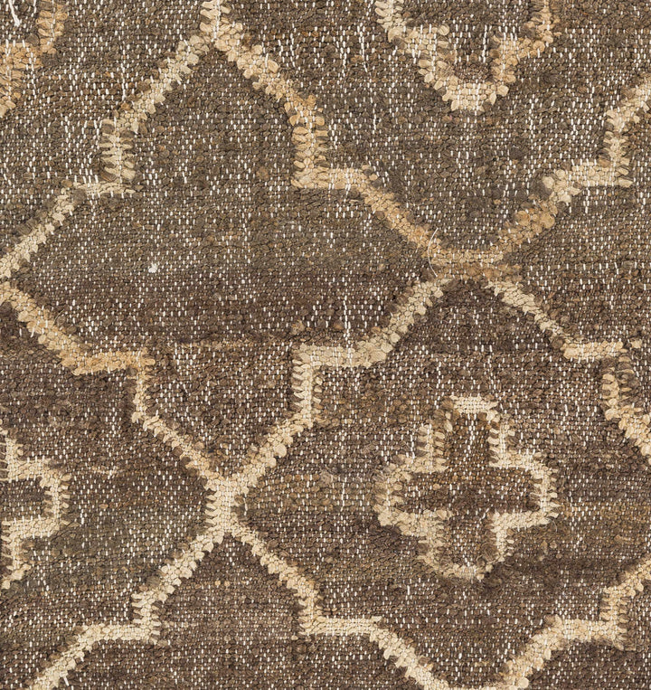 Gotebo Modern Style Brown And Beige Hand Woven Area Rug