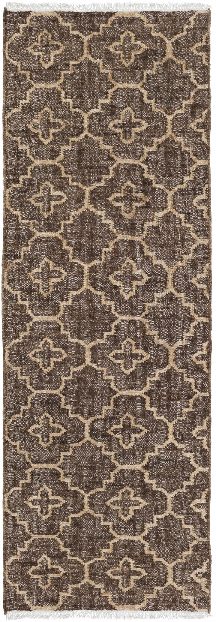 Gotebo Modern Style Brown And Beige Hand Woven Area Rug