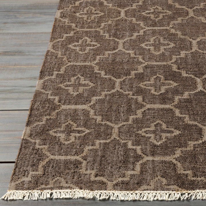 Gotebo Modern Style Brown And Beige Hand Woven Area Rug