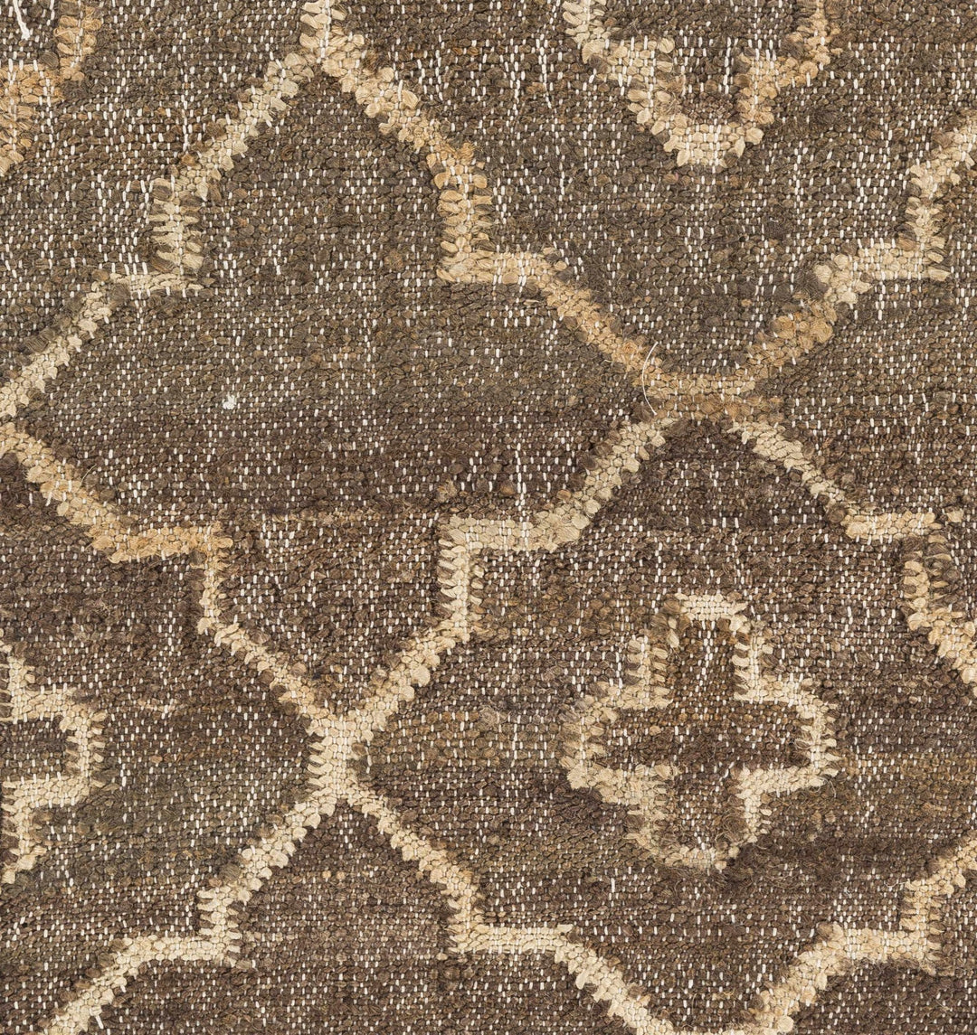 Gotebo Modern Style Brown And Beige Hand Woven Area Rug - The Rug Decor