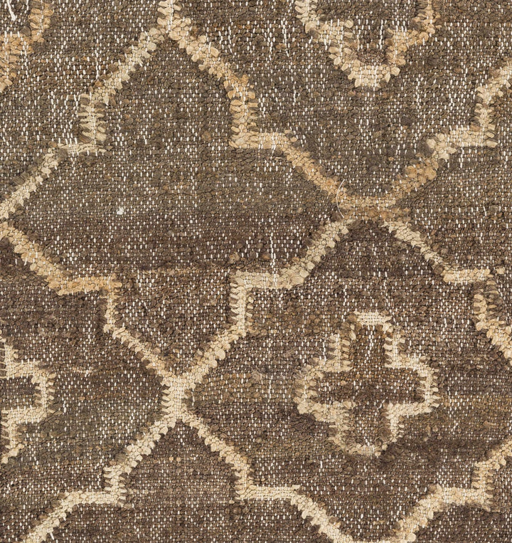 Gotebo Modern Style Brown And Beige Hand Woven Area Rug - The Rug Decor