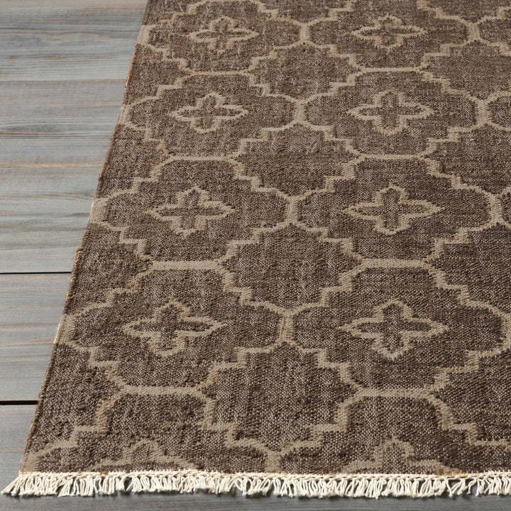 Gotebo Modern Style Brown And Beige Hand Woven Area Rug - The Rug Decor