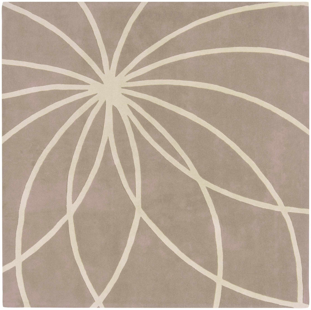 Gouldsboro Modern Style Tan And Ivory Hand Tufted Wool Area Rug - The Rug Decor
