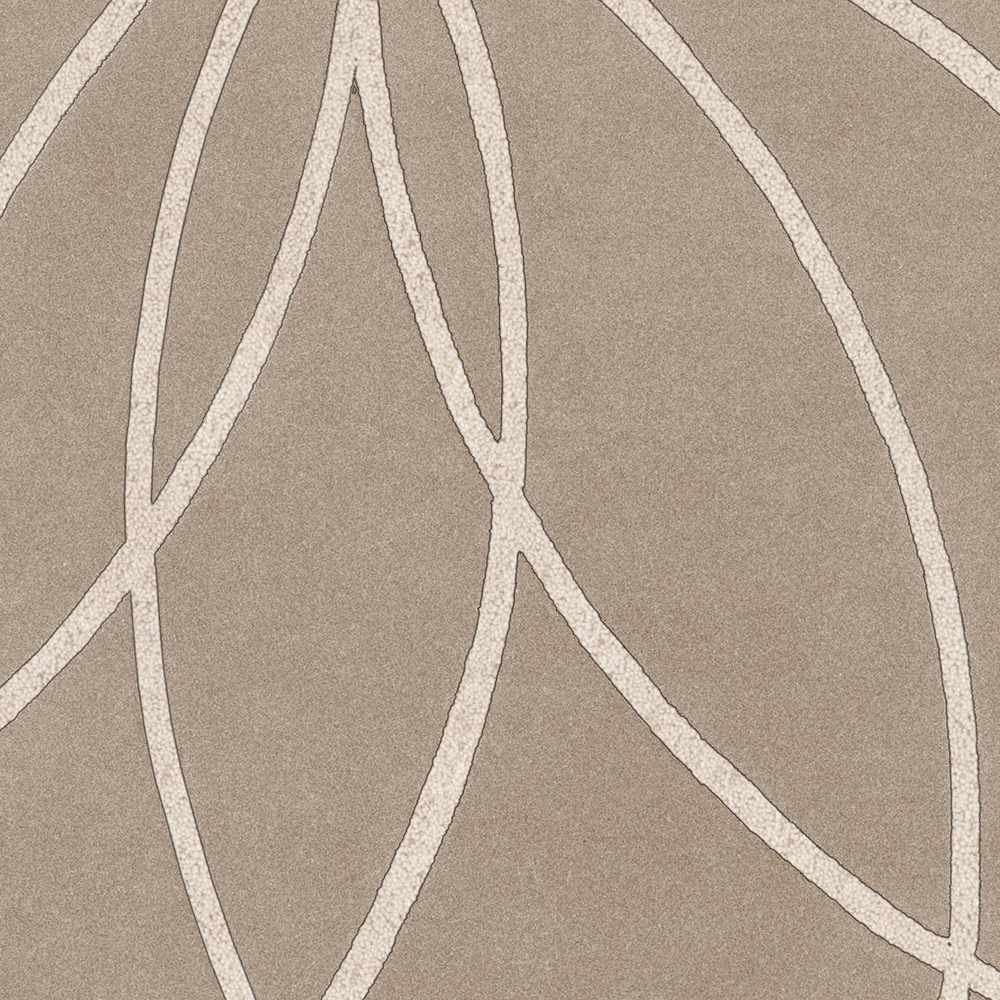 Gouldsboro Modern Style Tan And Ivory Hand Tufted Wool Area Rug - The Rug Decor