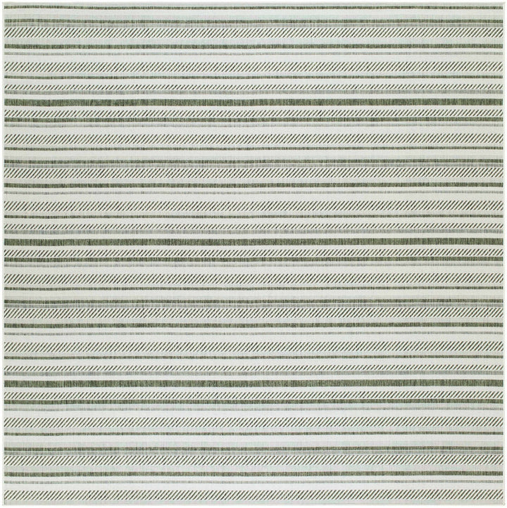 Gram Contemporary Style Green And Ivory Outdoor Rug - The Rug Decor