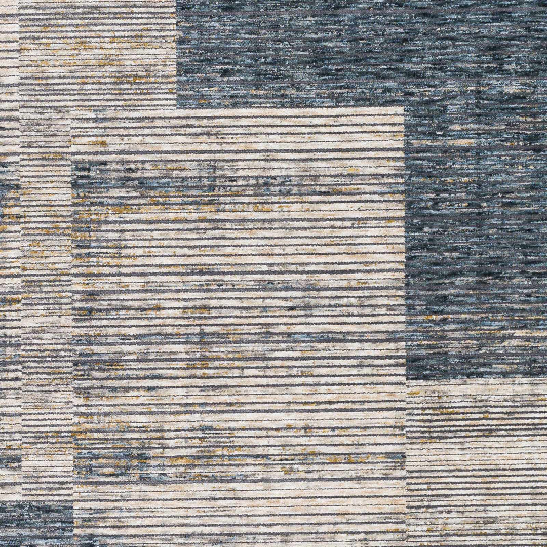 Grapeview Contemporary Abstract Gray And Tan Rug - The Rug Decor