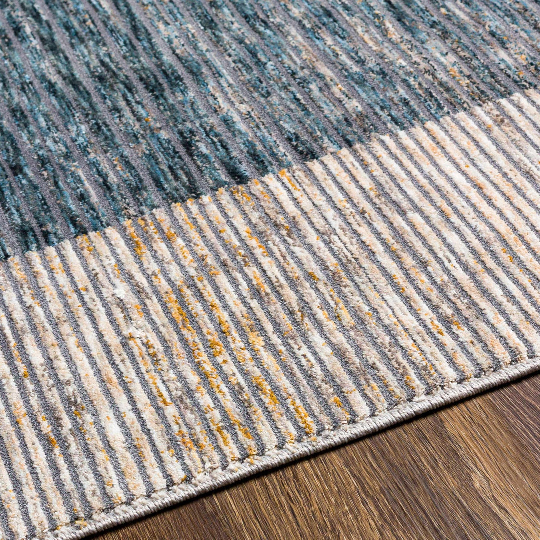 Grapeview Contemporary Abstract Gray And Tan Rug - The Rug Decor