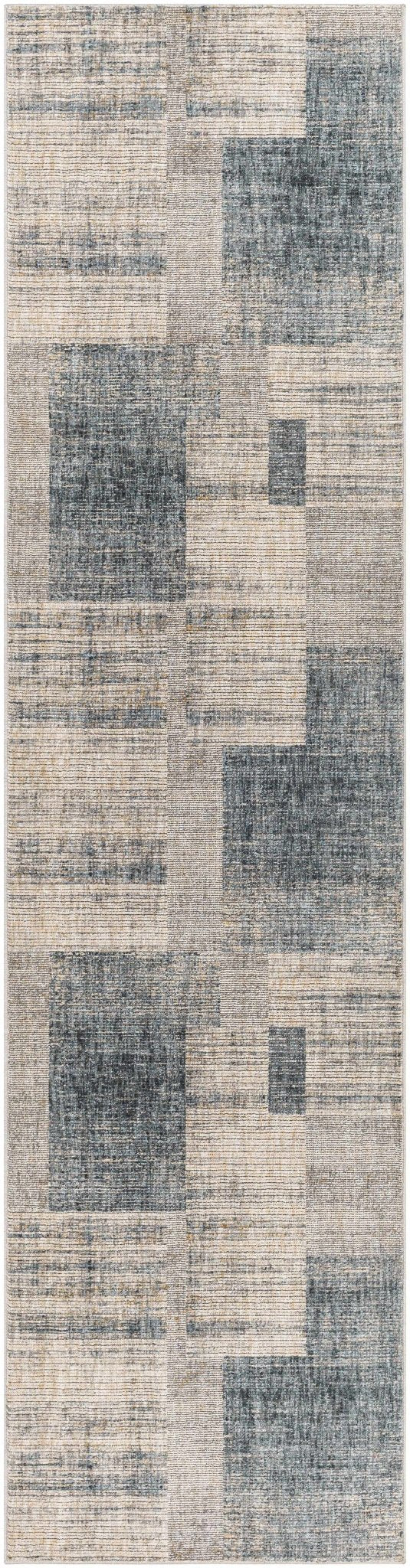 Grapeview Contemporary Abstract Gray And Tan Rug - The Rug Decor