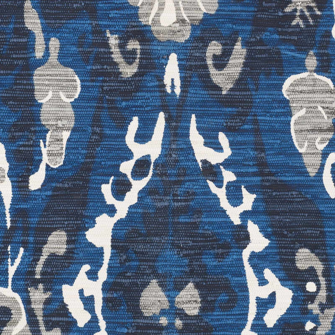 Grasonville Blue Contemporary Style Hand Woven Area Rug