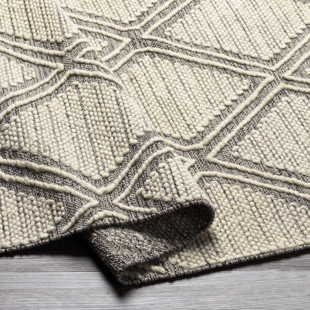 Grasston Modern Geometrical Design Beige Hand Woven Area Rug - The Rug Decor