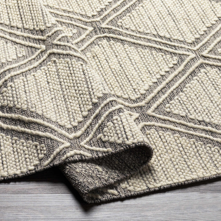 Grasston Modern Geometrical Design Beige Hand Woven Area Rug - The Rug Decor