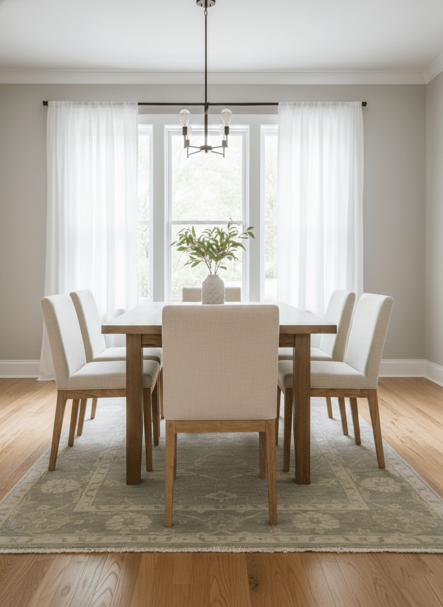 Gray And Beige Traditional Oushak Design Hand Knotted 5.6x8.6 wool area rug - The Rug Decor