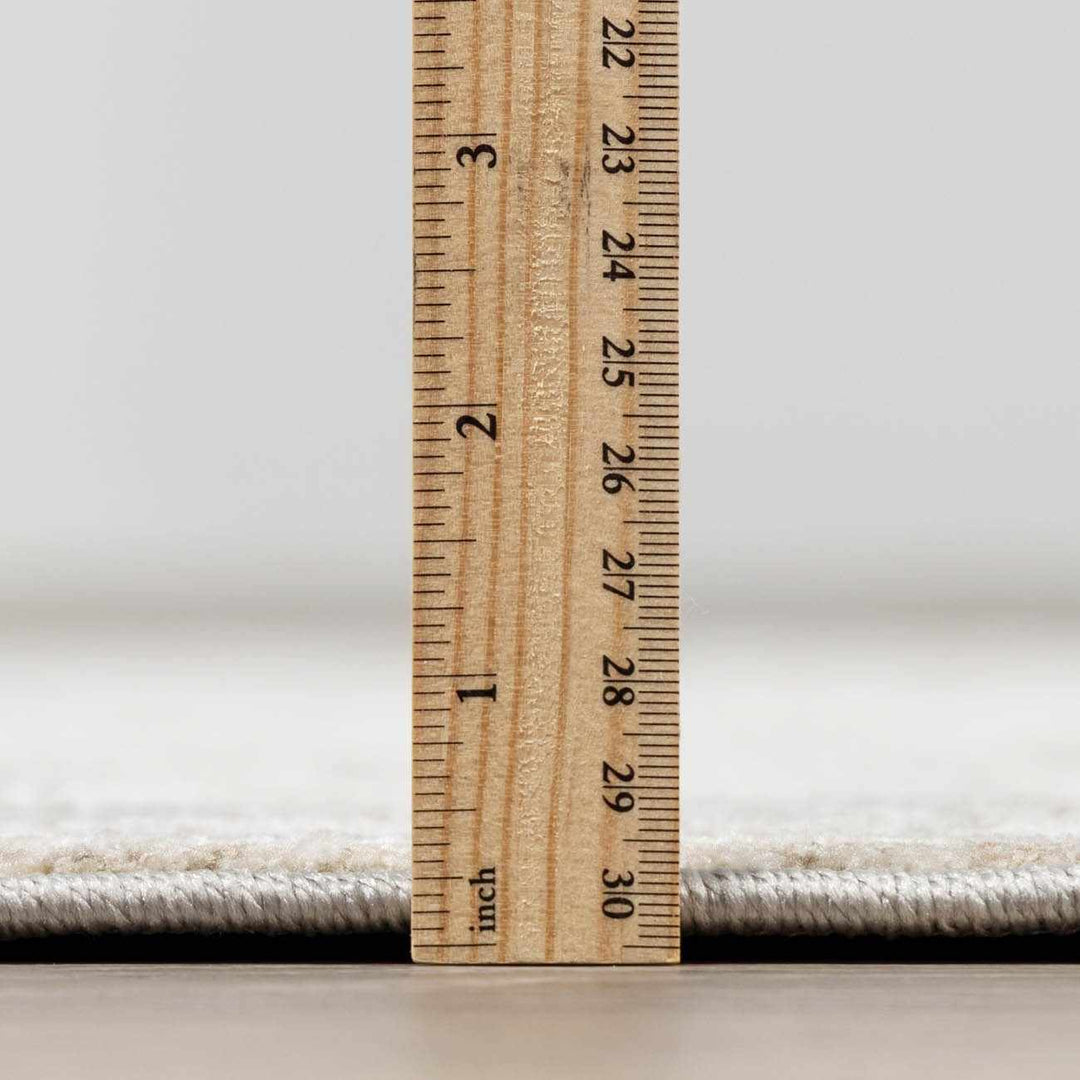 Gray And Beige Traditional Style medallion Rug - The Rug Decor