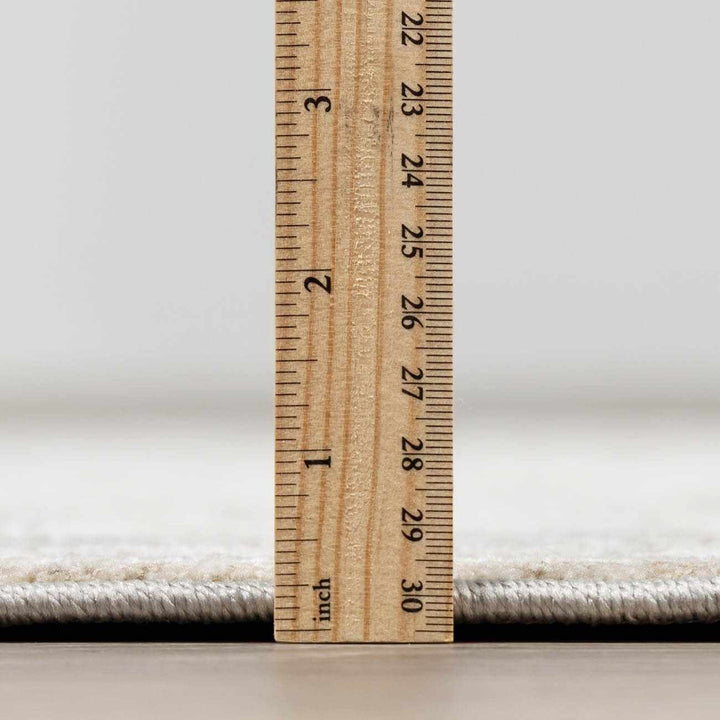 Gray And Beige Traditional Style medallion Rug - The Rug Decor