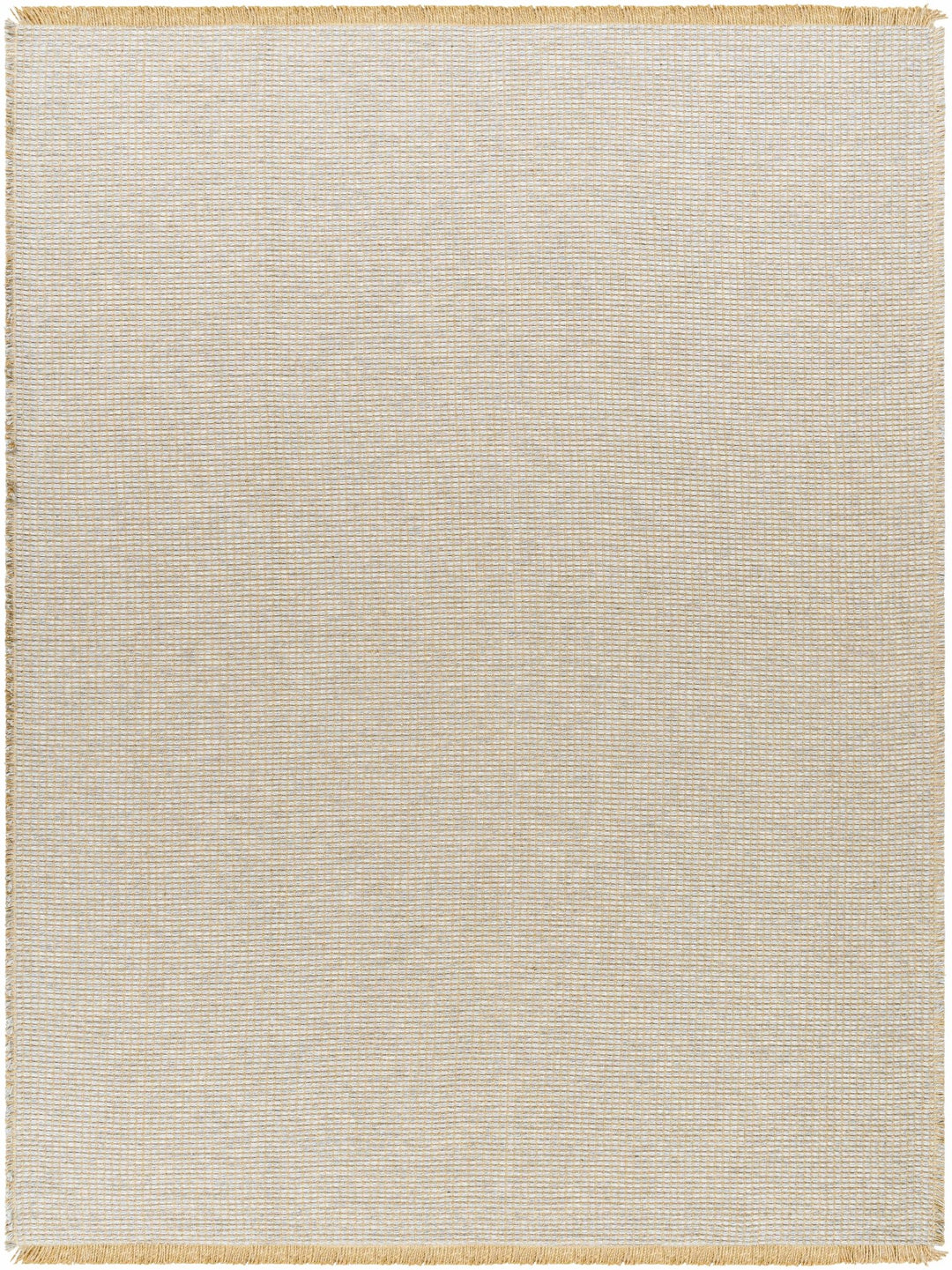 Gray and Tan Modern Geometrical Texture Multi Size Jute Area Rug - The Rug Decor