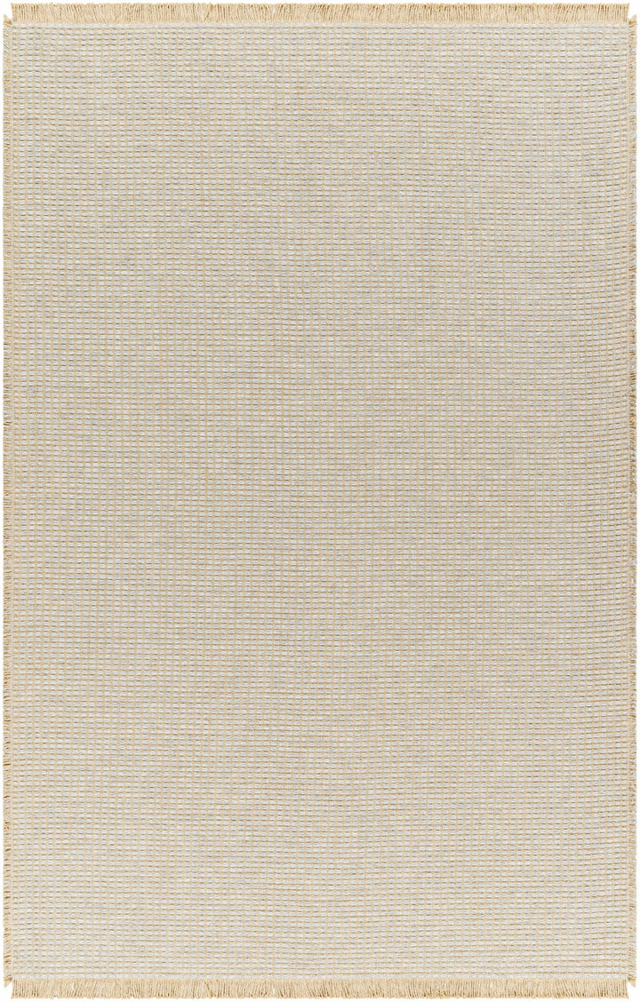 Gray and Tan Modern Geometrical Texture Multi Size Jute Area Rug - The Rug Decor