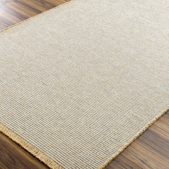 Gray and Tan Modern Geometrical Texture Multi Size Jute Area Rug - The Rug Decor