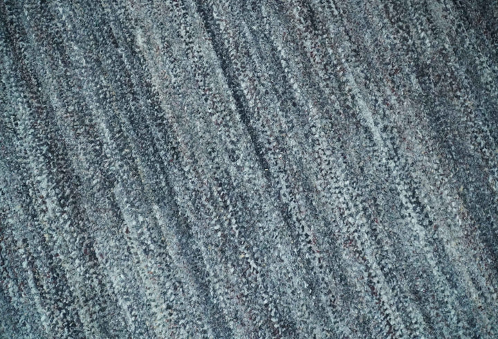 Gray, Charcoal and Silver Modern Abstract Dari 5x8 Pet yarn Area Rug - The Rug Decor