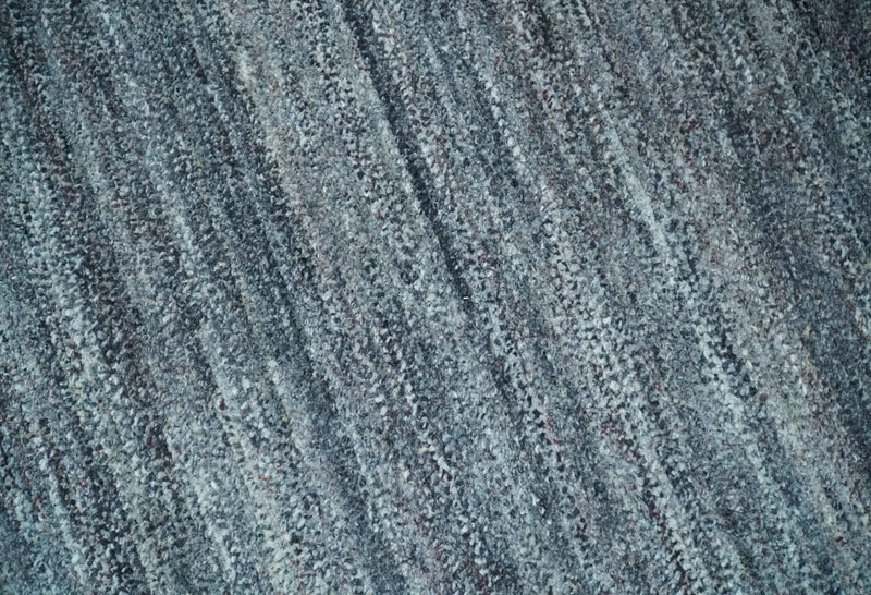 Gray, Charcoal and Silver Modern Abstract Dari 5x8 Pet yarn Area Rug - The Rug Decor