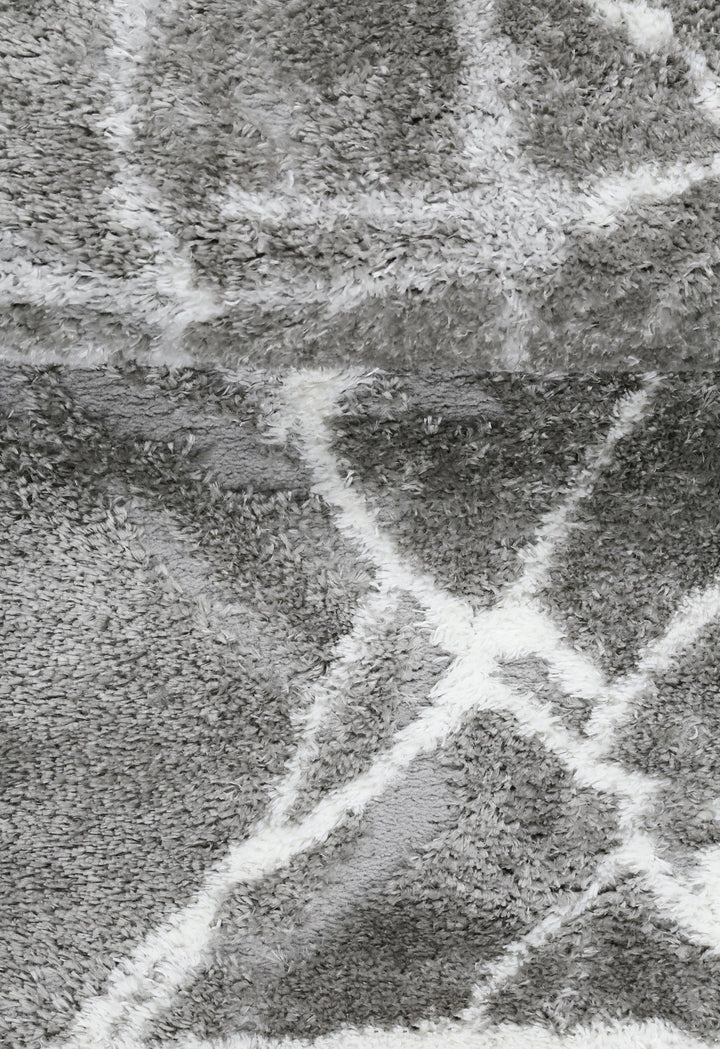Gray Modern Abstract Design 5x7 Rug - The Rug Decor