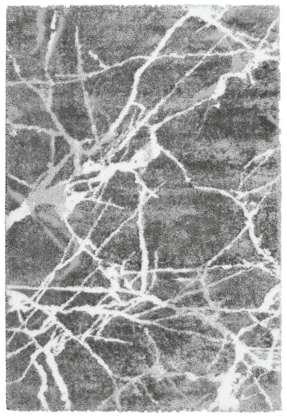 Gray Modern Abstract Design 5x7 Rug - The Rug Decor