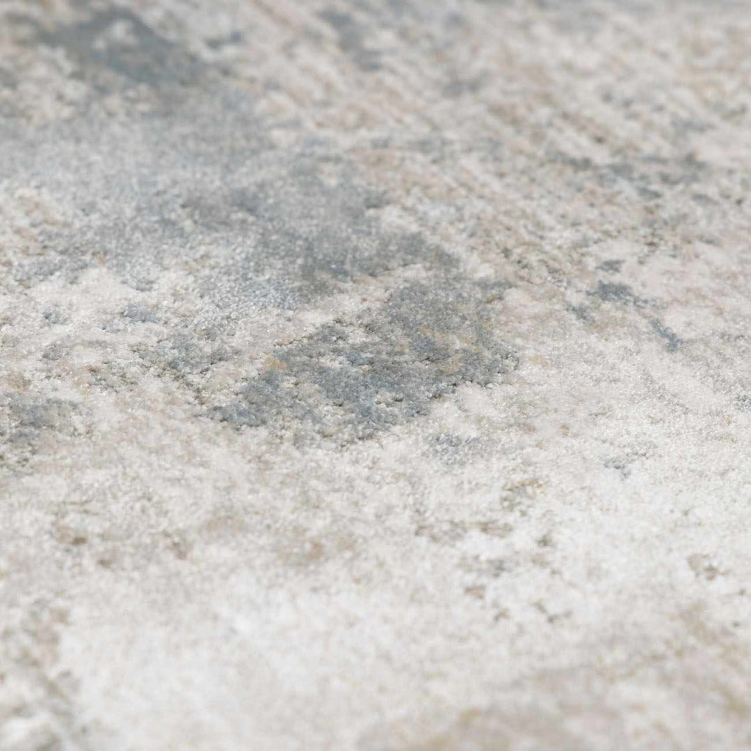 Gray Modern Abstract Design Machine Woven Rug - The Rug Decor