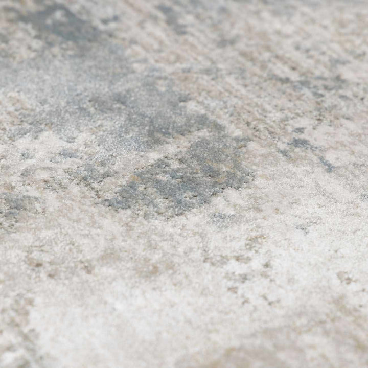 Gray Modern Abstract Design Machine Woven Rug - The Rug Decor