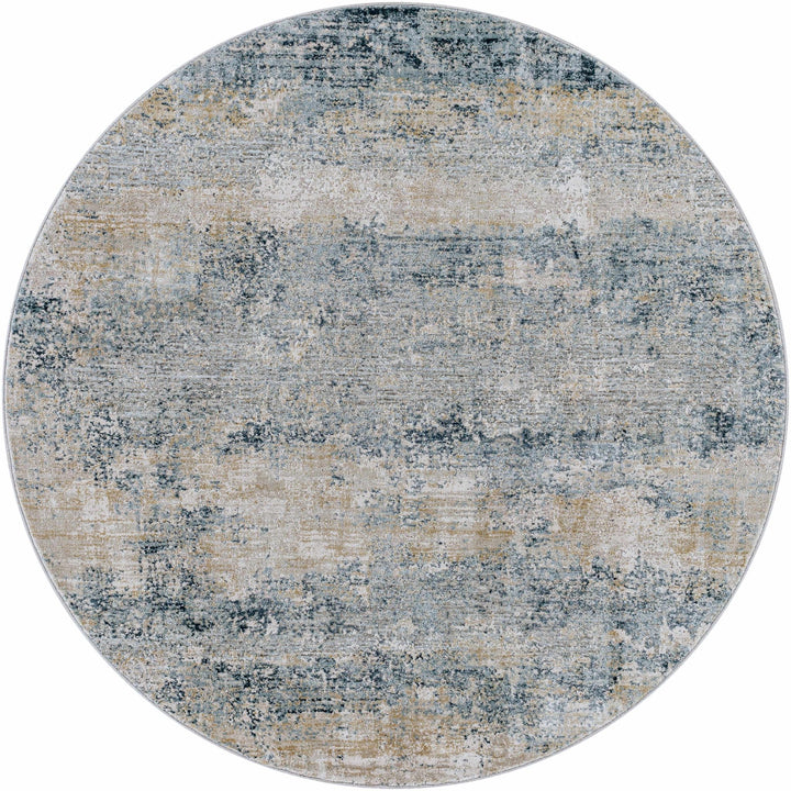 Gray Modern Abstract Machine Woven Rug - The Rug Decor
