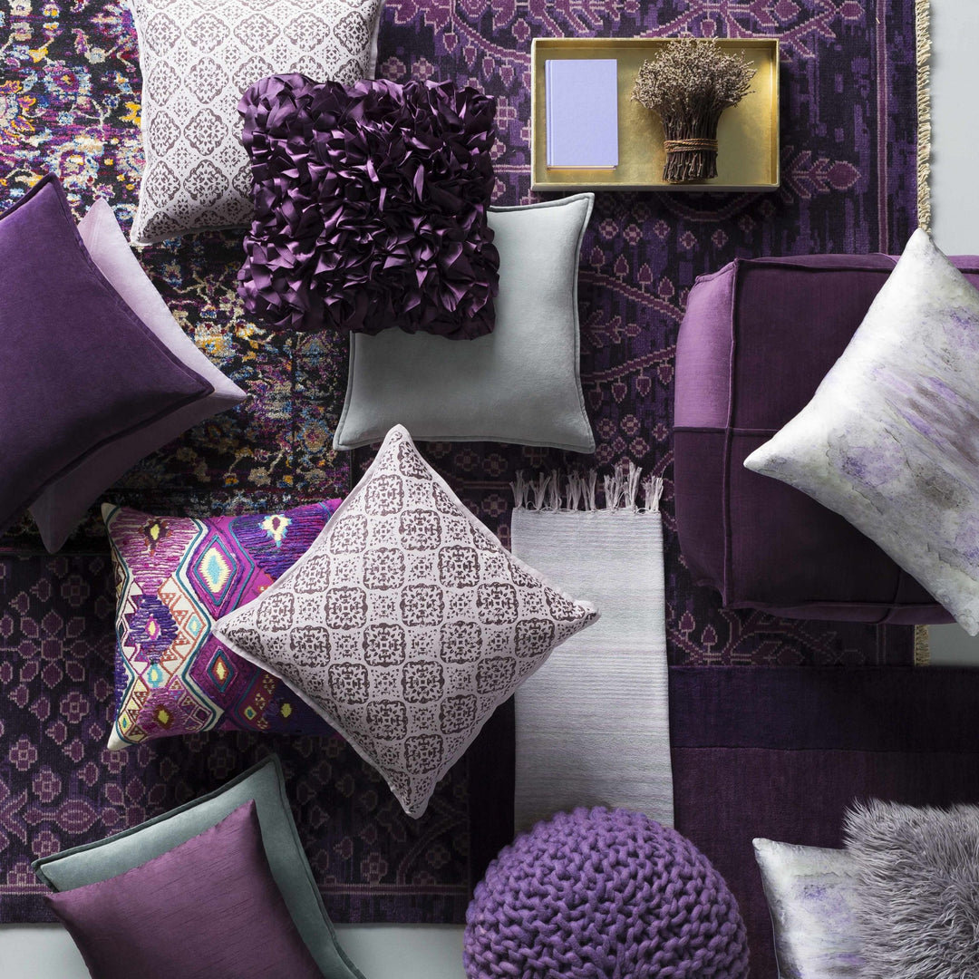 Greene Purple Modern Style Hand Loomed Area Rug - The Rug Decor