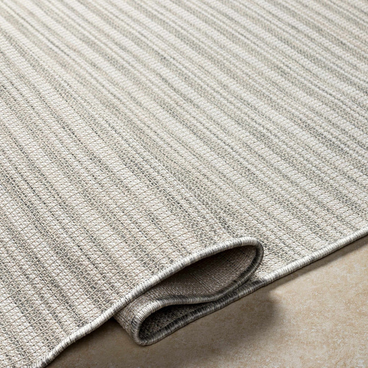 Greg Contemporary Style Ivory And Gray Area Rug - The Rug Decor