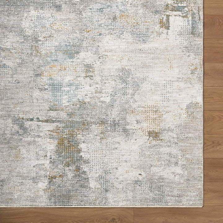 Gryta Contemporary Abstract Style Gray And Beige Rug - The Rug Decor