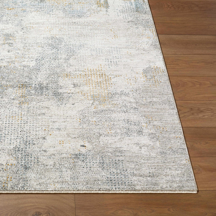 Gryta Contemporary Abstract Style Gray And Beige Rug - The Rug Decor