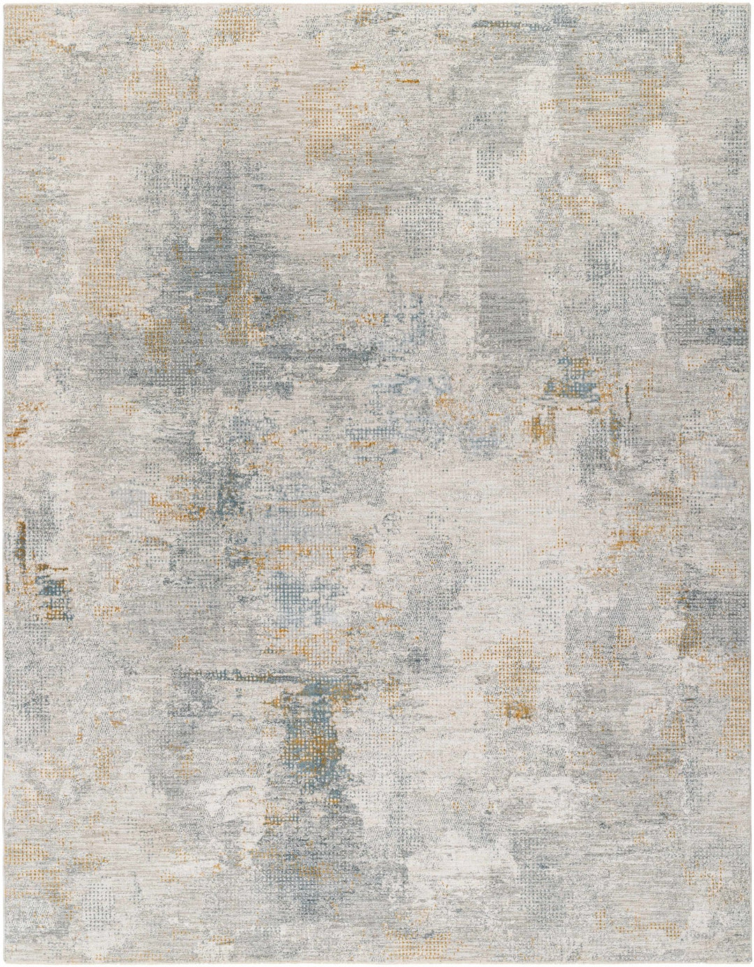 Gryta Contemporary Abstract Style Gray And Beige Rug - The Rug Decor